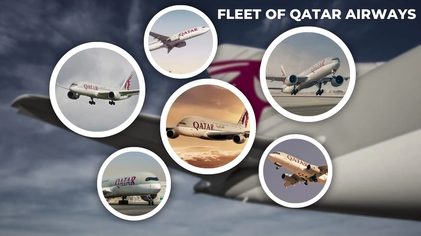 Fleet of qatar Airways