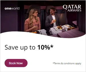 Qatar Airways Pakistan Premium Campaign-Save up to 10%